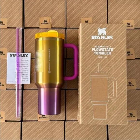 Just in 💫 Starbucks x Stanley 40oz Adventure Quencher Tumbler Limited Edition